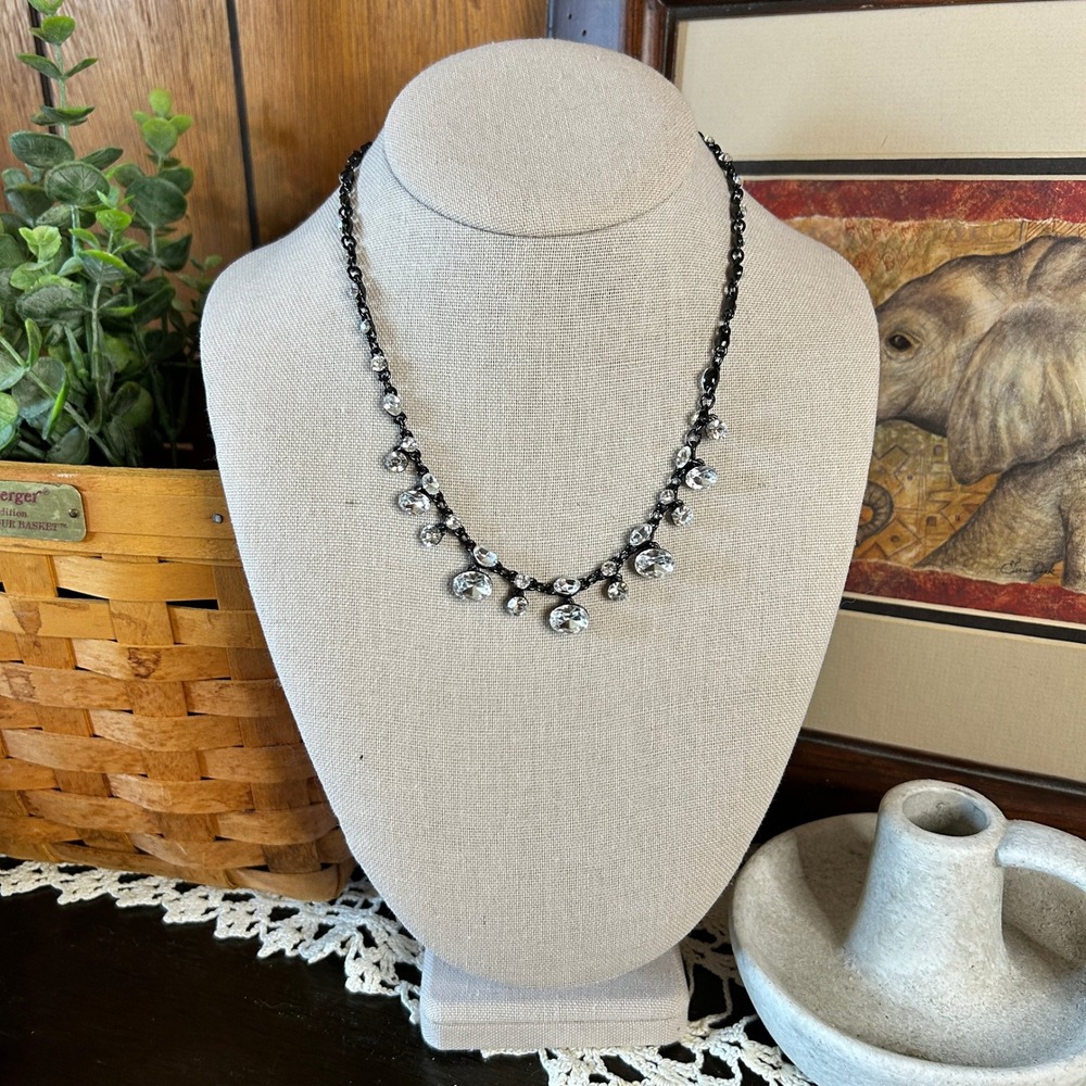 Givenchy Black Statement Necklace - image 1